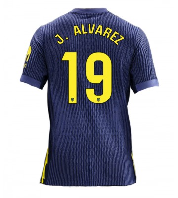 Atletico Madrid Julian Alvarez #19 Segunda Equipación 2025-26 Manga Corta
